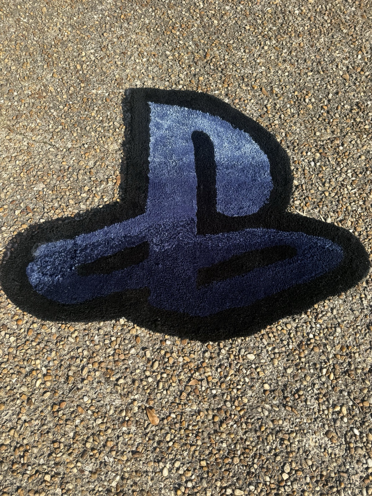 Custom PlayStation-inspired rug